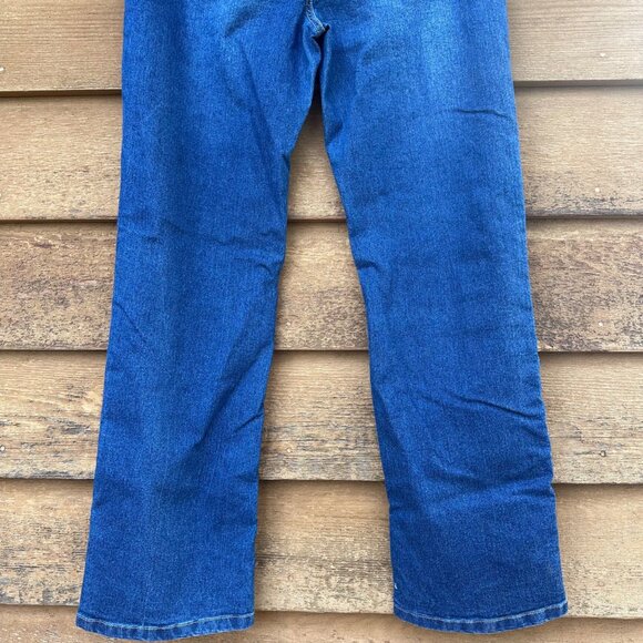 Bcc Jeans Womens Mid-Rise Stretch Denim Straight-Leg Size 10R Blue - Picture 4 of 13